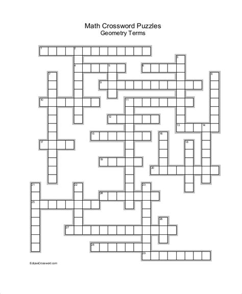 Free Printable Crossword Puzzle 14 Free Pdf Documents Download