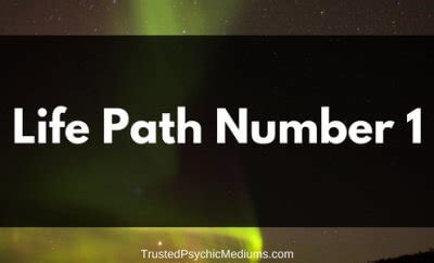 They have a strong desire to be number one, which means a person with this number can manifest very easily. Life Path Number 1 - You're A Very Creative Thinker