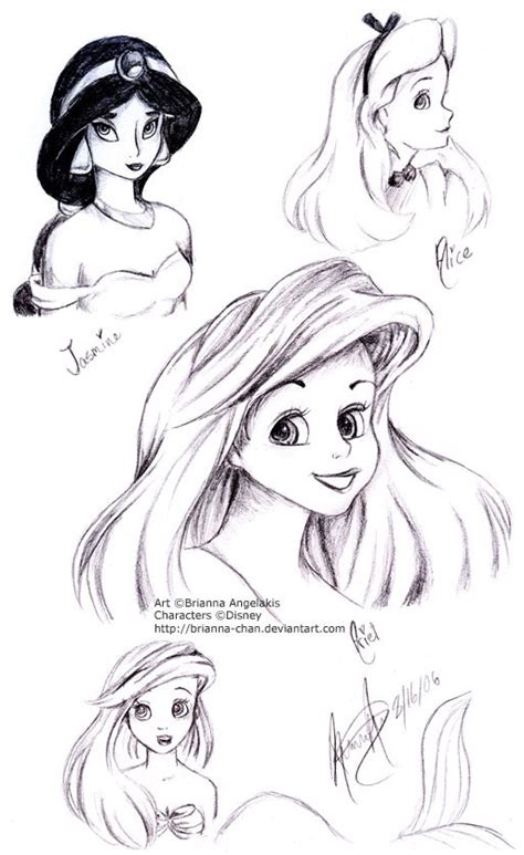 How To Draw Disney Princess 👍😄💯 Musely