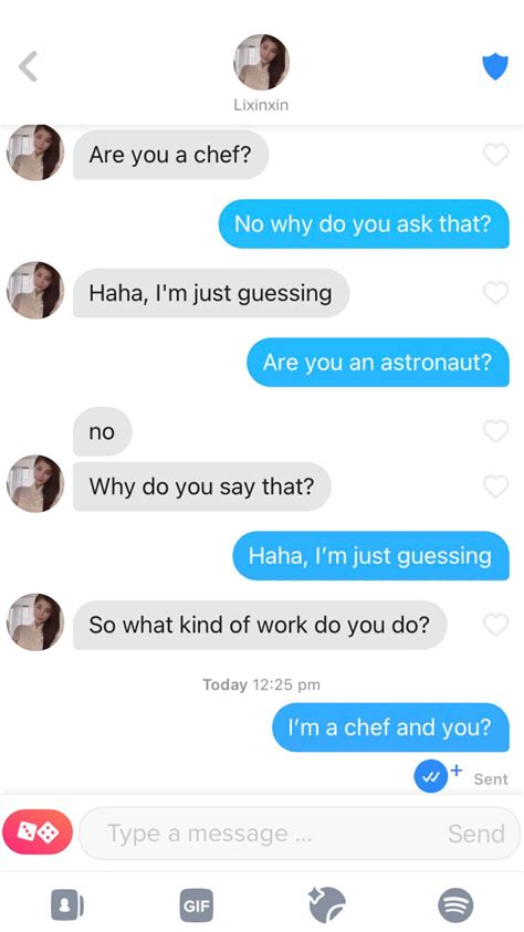 This Was The Entire Conversation 🤣 Tinder