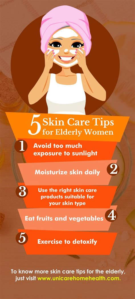5 Skin Care Tips For Elderly Women Skin Care Tips Health Eat Fruit