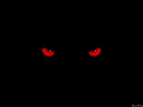 Evil Red Eyes Wallpaper