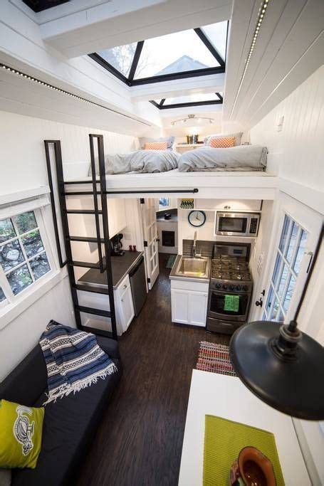 Tiny Home With Giant Skylights In Utah Modern Tiny House Tiny House