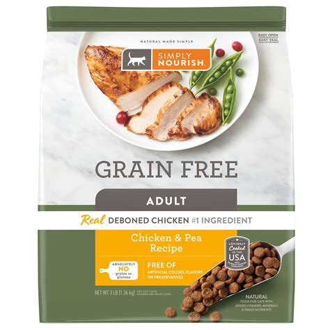 Simply Nourish Original Cat Dry Food Chicken Pea Natural Grain Free Cat Dry Food Petsmart
