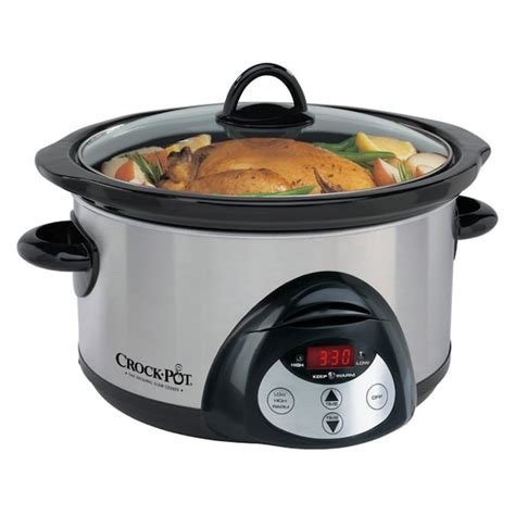Crock Pot 5 Quart Slow Cooker In The Slow Cookers Department At