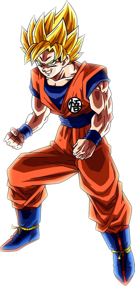 Super Saiyan Goku By Brusselthesaiyan On Deviantart