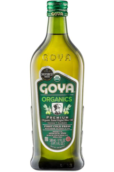 Goya® Organics Extra Virgin Olive Oil Goya Olive Oil From Spain