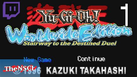 Yu Gi Oh Worldwide Edition Stairway To The Destined Duel Part 1 Youtube