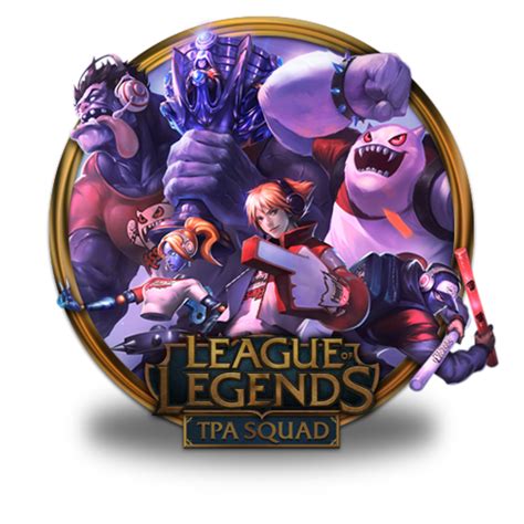 Tpa Squad Icon League Of Legends Gold Border Iconset