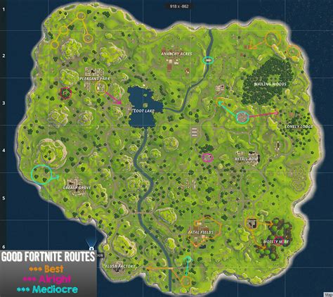 (season 4 & 5) check out part 3: Good Fortnite Routes/Loot Spawns(UPDATED) : FortNiteBR