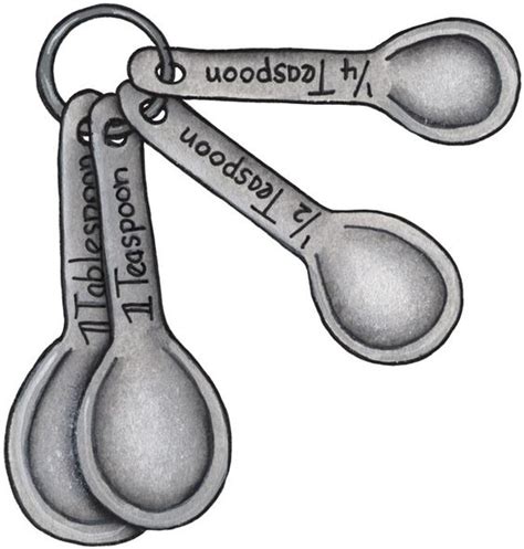 Measuring Cups And Spoons Clipart Clip Art Library