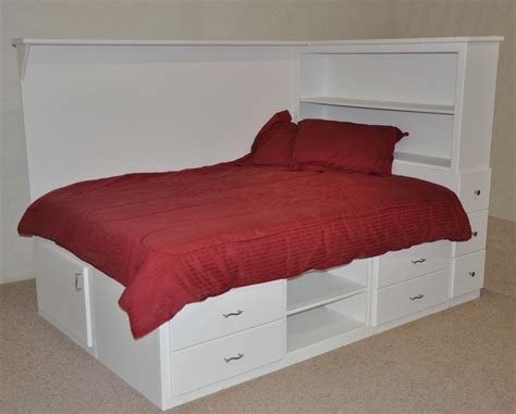Our 10 ultimate storage bed frame reviews. Full size platform bed with storage and bookcase headboard ...