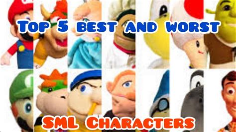 Top 5 Best And Worst Sml Characters Youtube