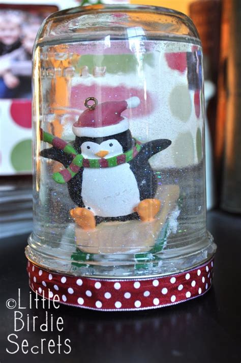 Diy Snow Globe Diy Christmas Decorations Kids Will Love
