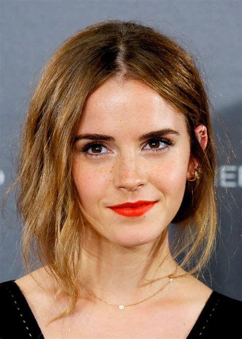Emma Watson Channels Princess Belle With New Hair Beauty