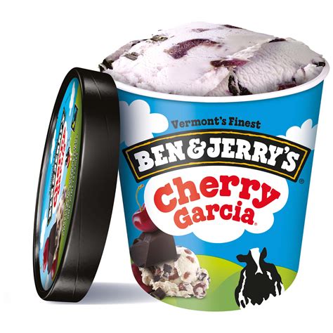 Ben And Jerrys Cherry Garcia Ice Cream 16 Oz