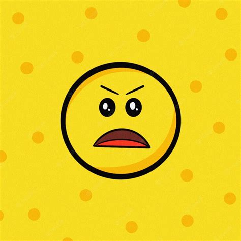 Premium Psd Psd Angry Face Emoji