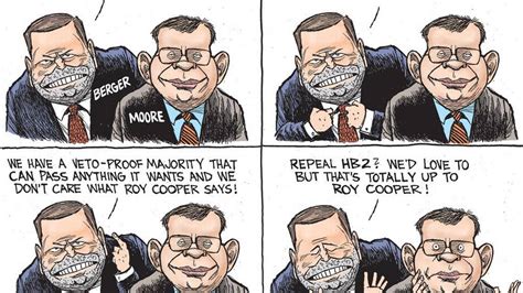 Kevin Siers Cartoon On North Carolina Legislatures Refusal To Repeal Hb2 The Charlotte Observer