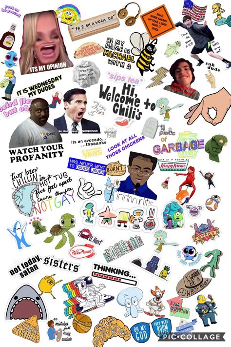 Sticker Pack For Editing And Overlays Stickers Sticker Pack Memes