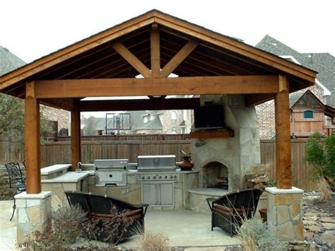 Gazebo plan perfect for grillmasters. 25 Inspirations of Wooden Gazebo Plans Free