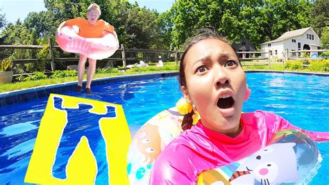 Diy Summer Camp On Water Fun Challenge Compilation For Kids With Ellie