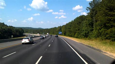 Interstate 65 Just South Of Birmingham Alabama Youtube