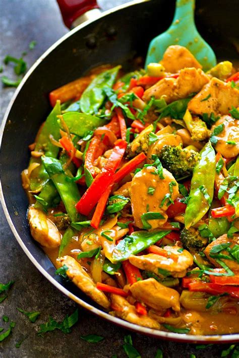 Easy Chicken Stir Fry {with the best sauce!} - Belly Full