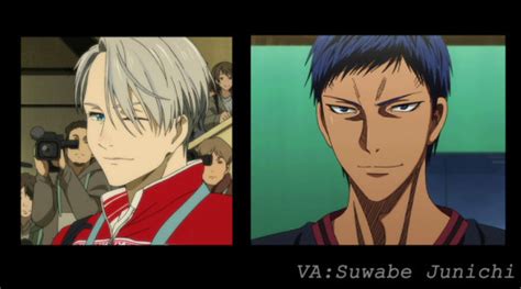 Aomine's noticably brown skin is darker than most of the other characters. Money Milkshake. — Well, since I am really into Seiyuus ...