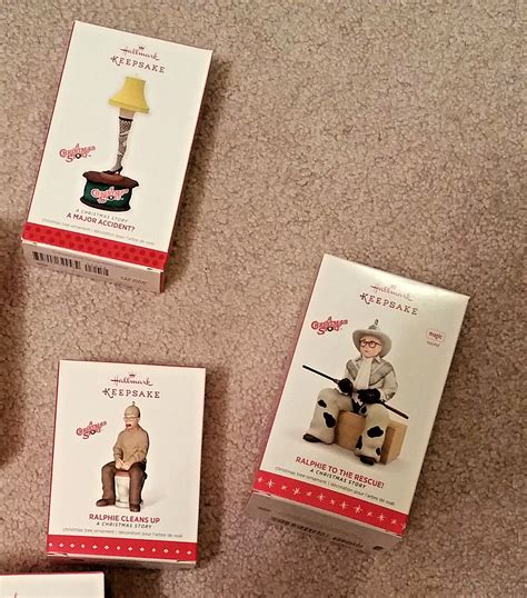 A Christmas Story Hallmark Ornaments Lot Antique Price Guide Details