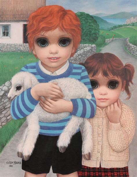 Margaret keane is an american painter best known for her surrealistic portraits featuring subjects with preternaturally large eyes. Margaret Keane, American, b. 1927 Color Lithograph