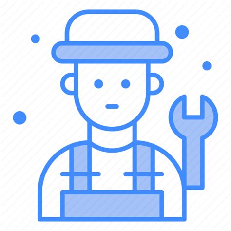 Mechanic Plumber Repair Worker Icon Download On Iconfinder