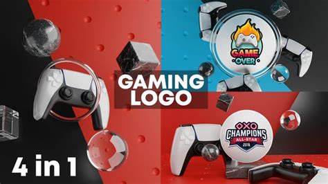 Videohive Gaming Logo Reveal 3d Free After Effects Template
