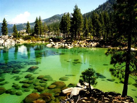 Sand Harbor At Lake Tahoe Nevada Side New Washoe City Nevada Lake