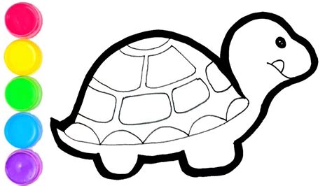 Draw Tortoise Easy Steps Draw Easy Tortoise Step By Step How To Draw