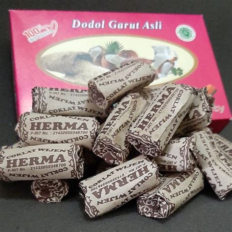 Jual Dodol Garut Rasa Coklat Wijen Gram Shopee Indonesia