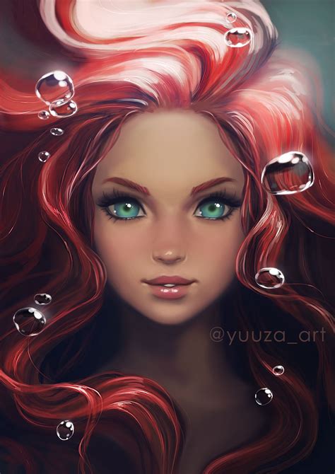 Ariel Reboot By Yuuza Disney Princess Art Disney Princess Anime