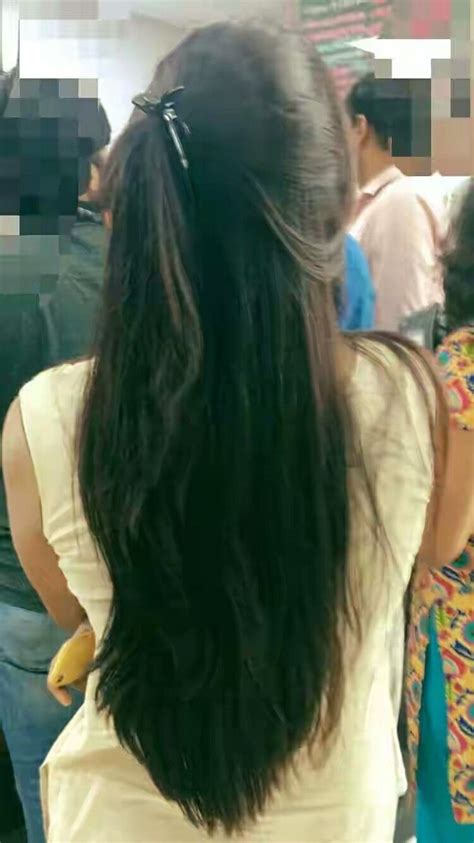 Cute Long Silky Hair Long Black Hair Super Long Hair Long Hair Girl Beautiful Long Hair