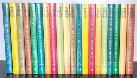 Childrens Britannica Encyclopaedia Complete Volumes 1 20 1985 Good
