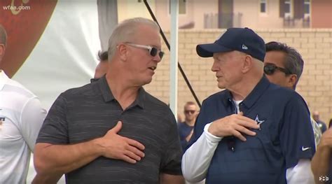 Jerry Jones Wears Hat During National Anthem Video Sports Illustrated