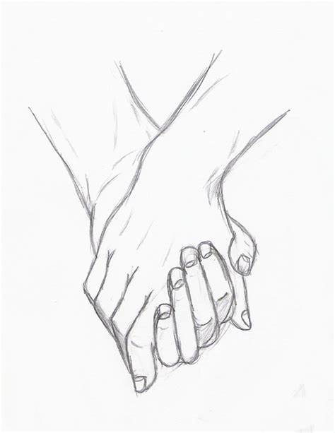 Holding Hands By Silouxa On Deviantart