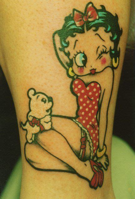 Betty Boop Tat Girly Tattoos Pin Up Tattoos Feminine Tattoos Disney
