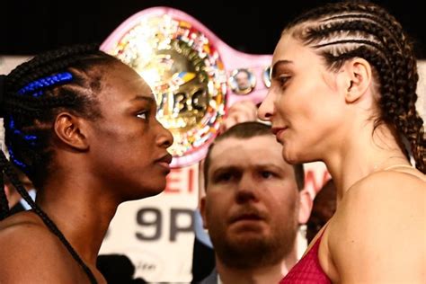 Christina Hammer Vs Claressa Shields Das Offizielle Wiegen