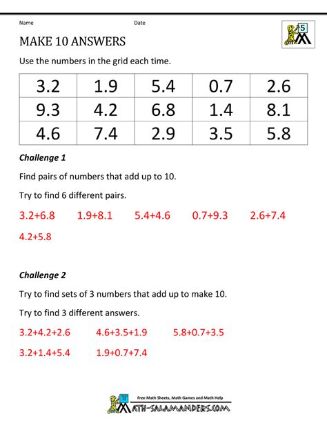 Try online math puzzles and questions by logiclike. Printable Math Puzzles 5th Grade