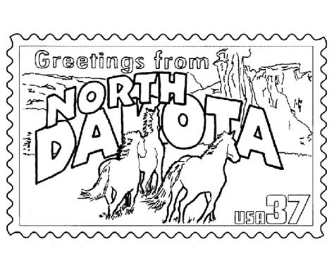 Download 207+ Countries Cultures Usa North Dakota Coloring Pages PNG