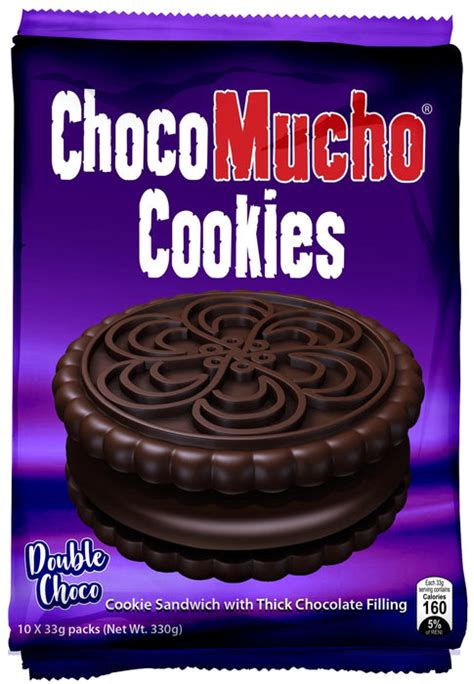 Buy Choco Mucho Double Choco Cookie Sandwich 33g X 10s Online