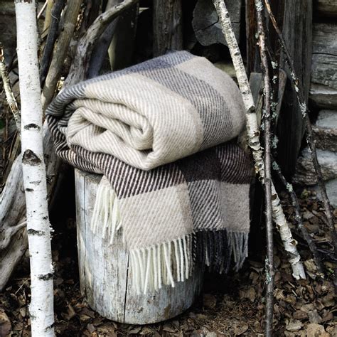 Roros Tweed Roros Tweed Myrull Wool Blanket With Fringes