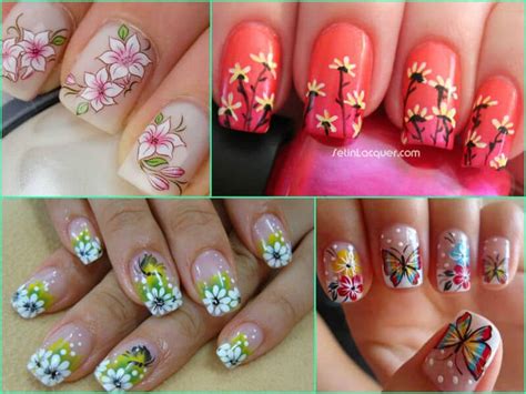 You will constanly learn so get started here! DIY Floral Nail Art Designs and Tutorials - Indian Beauty Tips