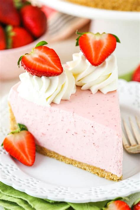 No Bake Strawberry Cheesecake Recipe Cart
