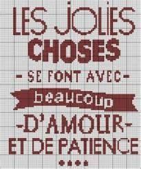 Abécédaire au point de croix fiche imprimée informations sur le modèle taille de la broderie : CITATION | Abecedaire point de croix, Petit point de croix ...