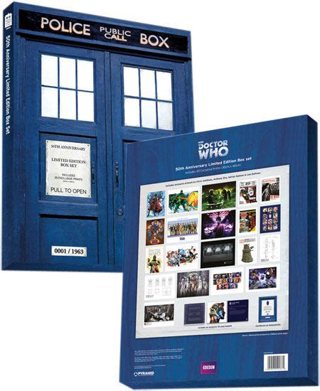 Doctor Who 50th Anniversary Prints Ltd Edition Box Set Doctor Who